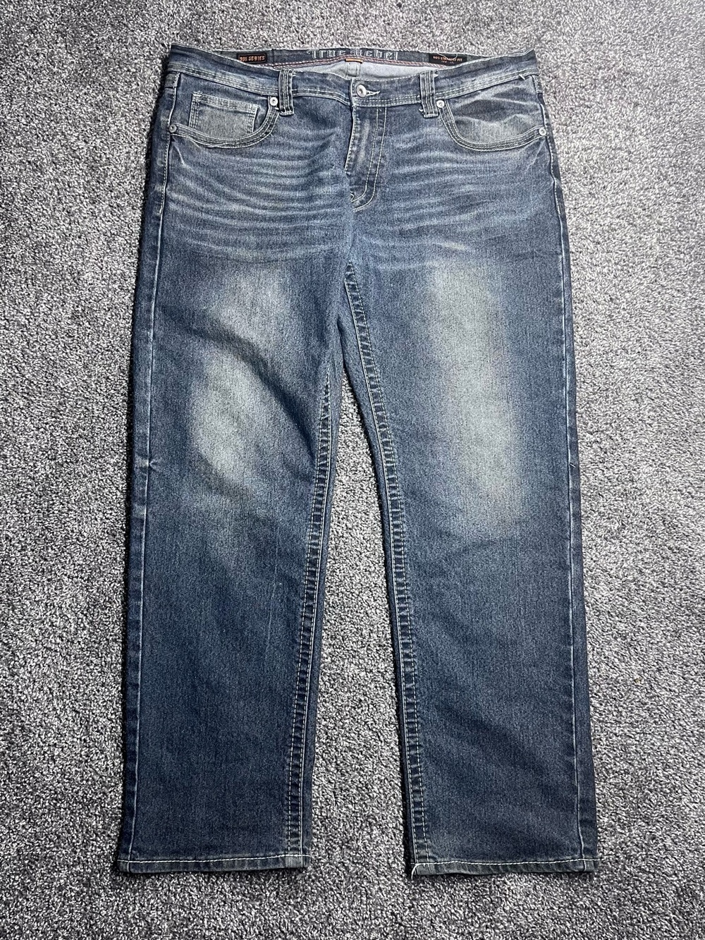 Men's Bootcut Jeans in Faded Blue
